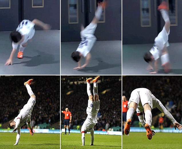 Rooney Akui Selebrasi Saltonya Digagas oleh Putranya